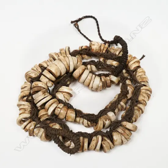 PNG conus shell necklace,